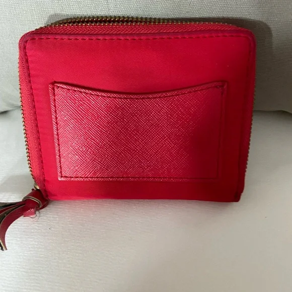 Kate Spade Red Nylon Wallet - Picture 3 of 3